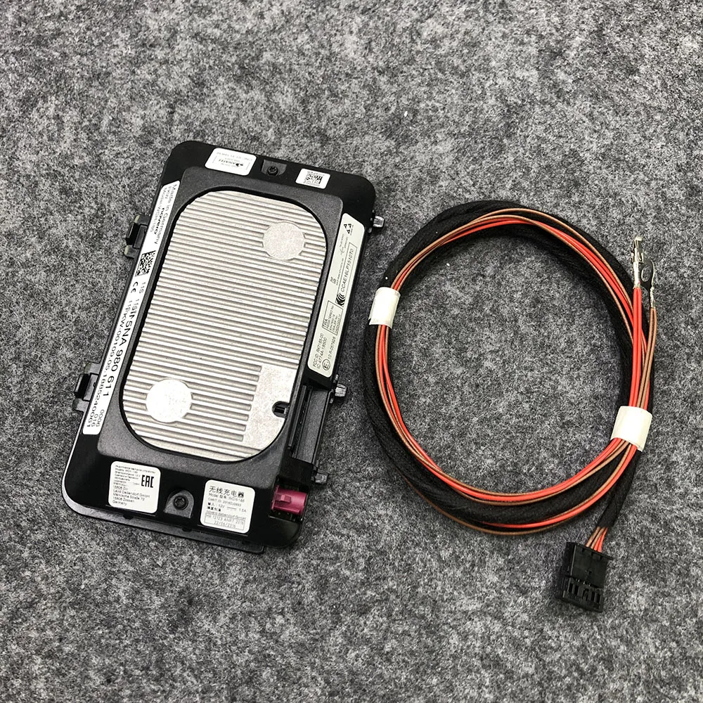Для Volkswagen VW Golf 7 7,5 Tiguan L модуль беспроводного зарядного устройства 5NA 980 611 B 5NA980611 - Название цвета: Module and Line