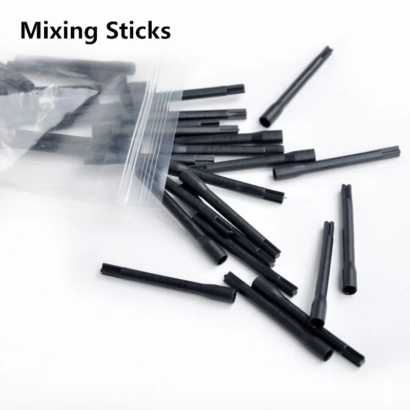 

100pcs/pack Plastic Mixing Sticks For Tattoo Ink Pigment Mixer Supply Mixing Rods Tattoo Accessories PMS-100