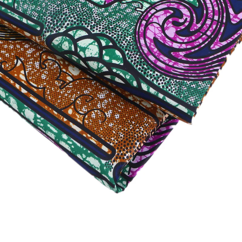 Африканская восковая ткань с принтом в полоску материал восковой ткани для шитья