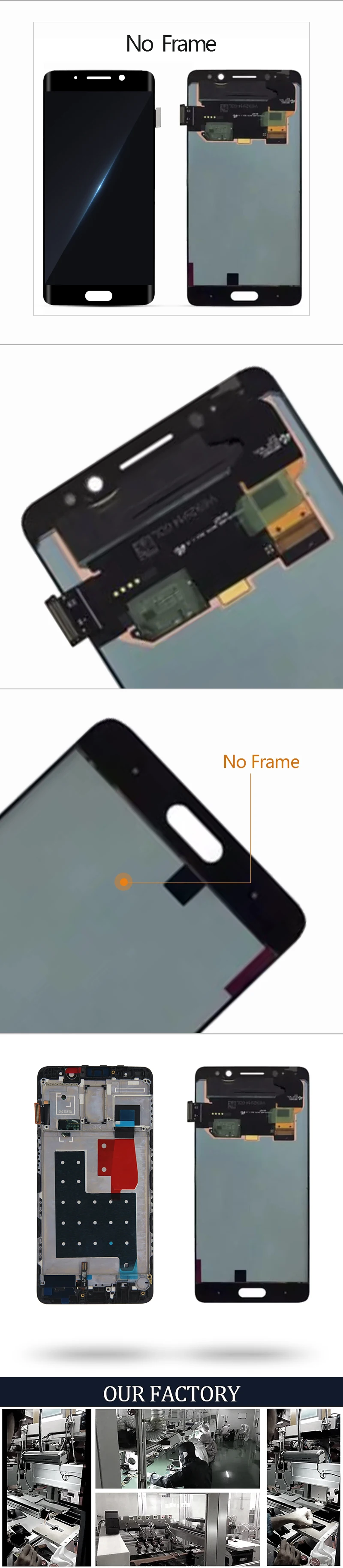 5," для huawei mate 9 Pro ЖК-дисплей сенсорный экран дигитайзер запасные части с рамкой для mate 9 Pro дисплей