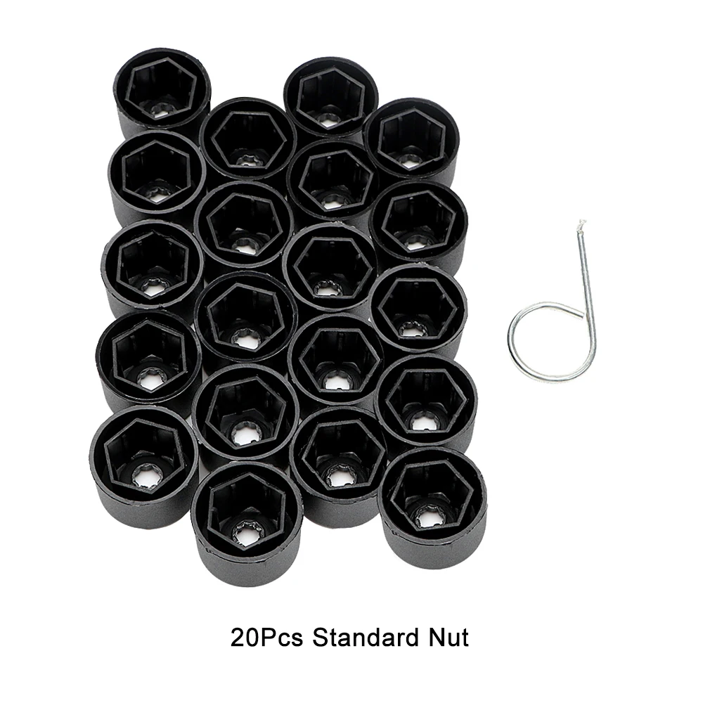 

20Pcs Special Socket Bolt Rims Auto Hub Screw Cover for Volkswagen Bora Sagitar Magotan Passat Car Wheel Nut Caps 17mm