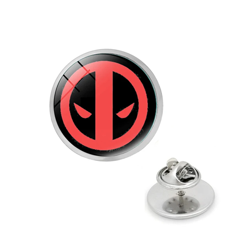 Avengers Brooches Pins Thor Flash Captain America Superman Deadpool Batman Black Panther Pin Men Coat Jewelry | Украшения и