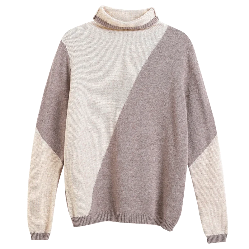 

100% wool cashmere sweater women's autumn / winter 2020 warm soft high collar long sleeve knitted pullover women's sweater