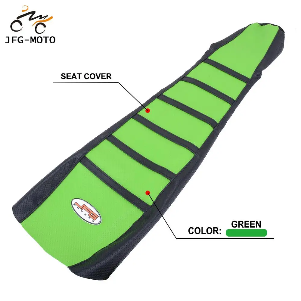 Мотоциклетный резиновый кожаный чехол в полоску с мягким захватом для сиденья