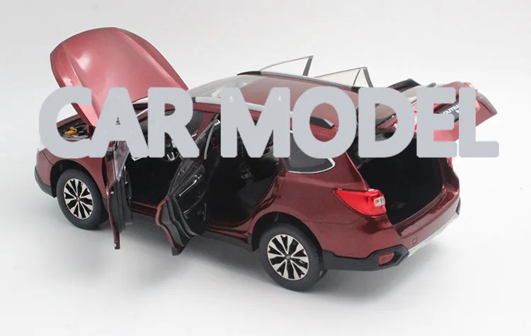 1:18 Масштаб сплава игрушечных транспортных средств Outback модель автомобиля SUV детских игрушечных автомобилей авторизованный игрушки для детей