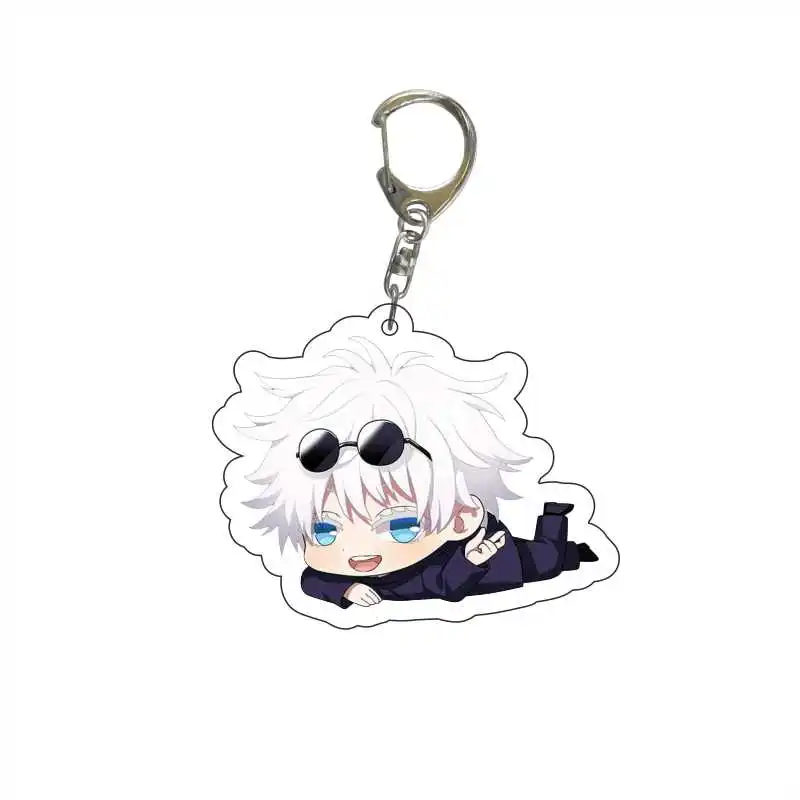 

Jujutsu Kaisen Acrylic Keychain Student Backpack Pendant Car Seat Keyring Give Friend Birthday Gift With Fancy Keychains
