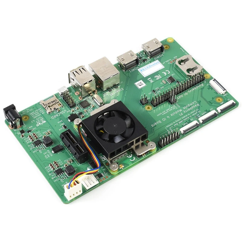 

3007 Dedicated Cooling Fan for Raspberry Pi Compute Module 4 CM4 Better Heat Dissipation Corrosion/Oxidation Resisting