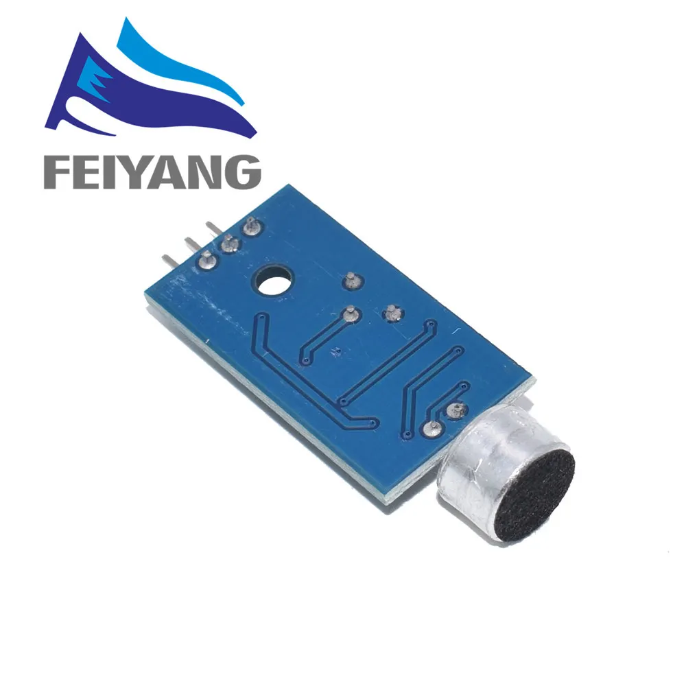 10 шт. 3 контактный голосовой модуль датчика обнаружения звука Интеллектуальный