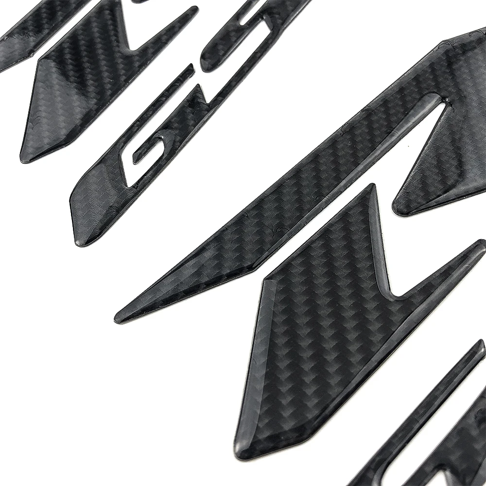 Мотоцикл 3D углеродное волокно крышка топливного бака Тяговая боковая накладка