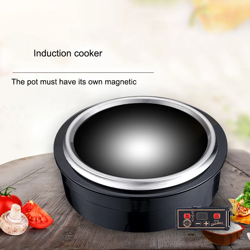 Commercial/Household Induction Cooker Embedded Concave Hot pot Furnance Mosaic Round Special Fire Boiler Induction Cooker
