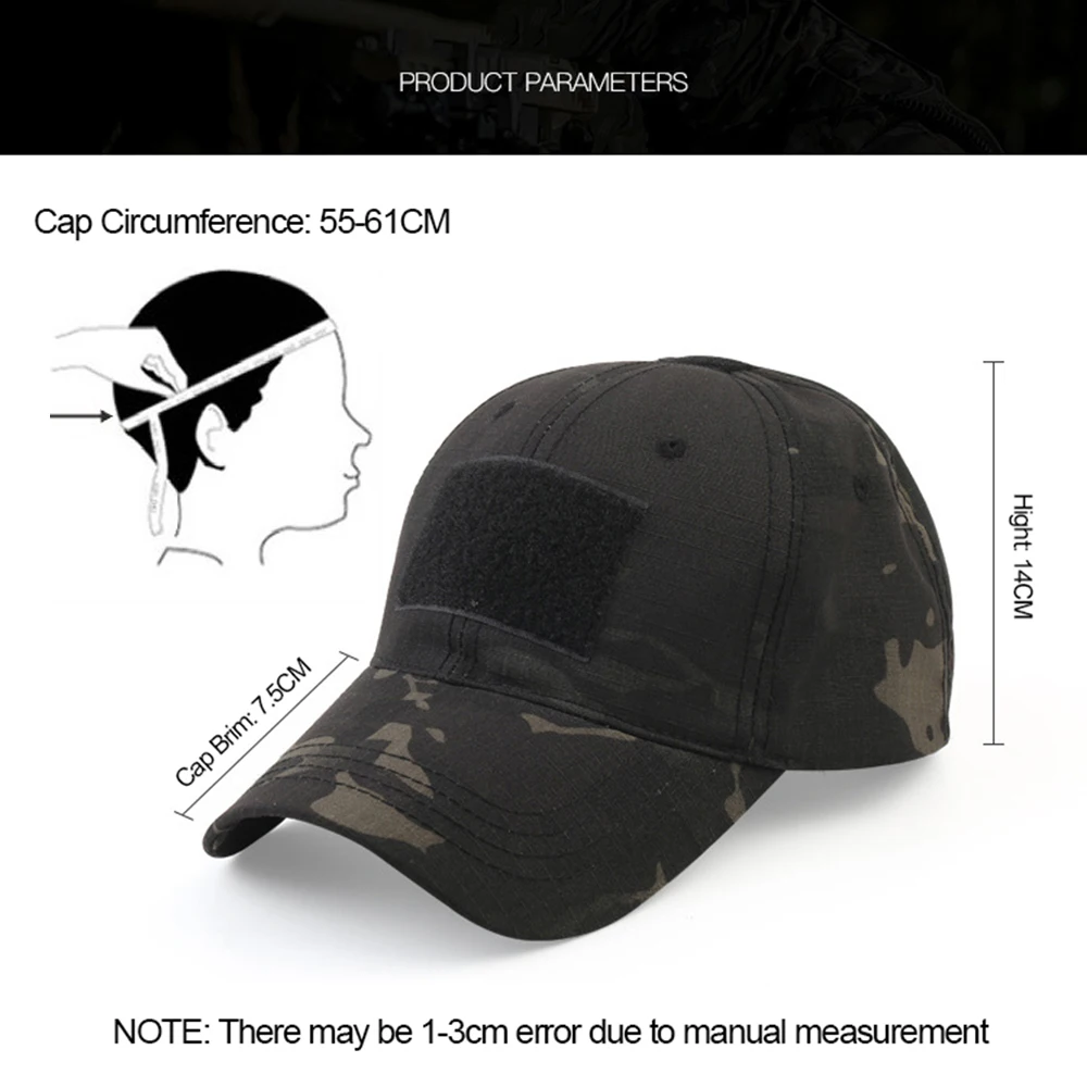 MysteryPark камуфляж Пеший Туризм Кепки Спорт на открытом воздухе Регулируемая Защита