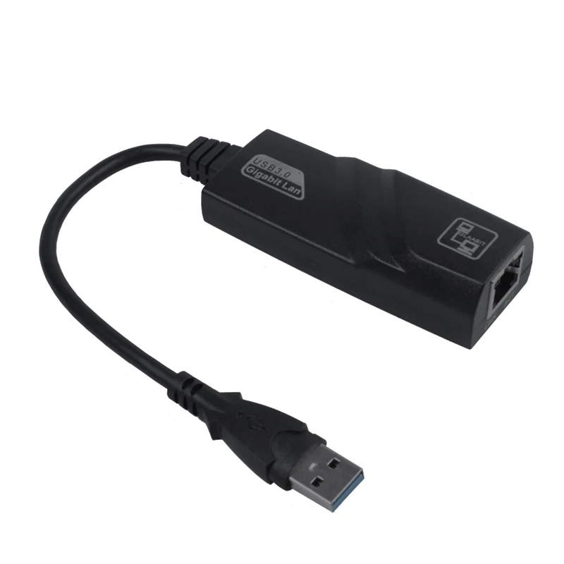 

USB 3.0 to 10/100/1000 Mbps Gigabit RJ45 Ethernet LAN Network Adapter For PC Mac