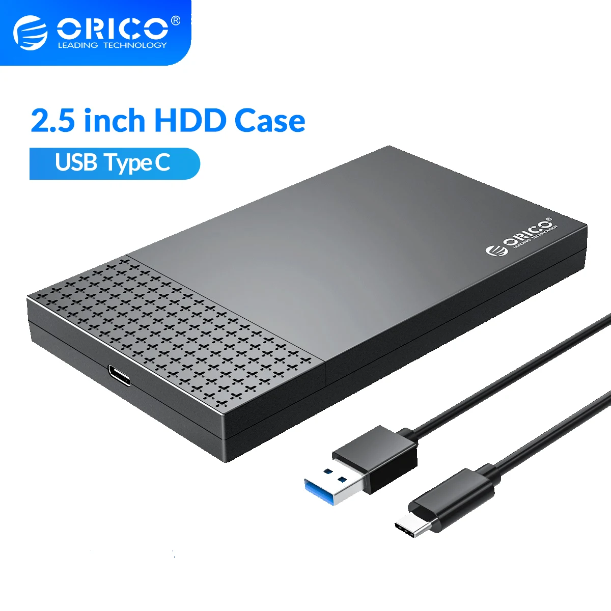 ORICO 2.5 inch HDD Case Type C External Hard Drive Case SATA to USB 3.1 HDD Enclosure Box for SATA HDD SSD Case Support UASP ugreen 2 5 inch hdd ssd case usb c to sata iii hdd enclosure caddy portable case for external hard drive ssd case support 10tb