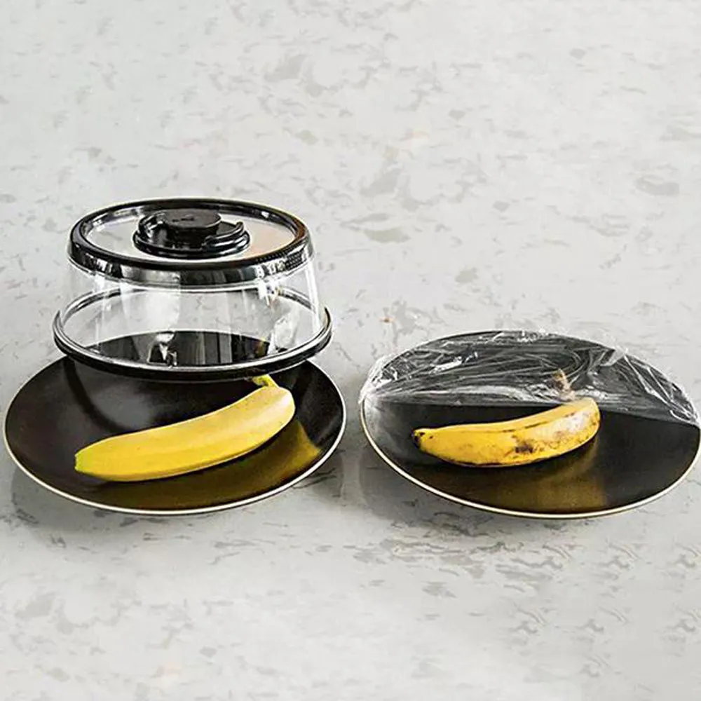 

Vacuum Food Sealer Cover Kitchen Instant Vacuum Food Sealer Fresh Cover Refrigerator Dish Covers Lid Topper Dome Kitchen Tool