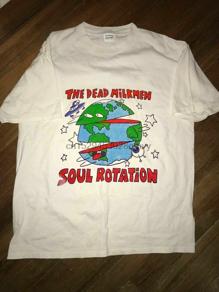 Футболка с принтом THE DEAD MILKMEN SOUL Rotary TOUR |
