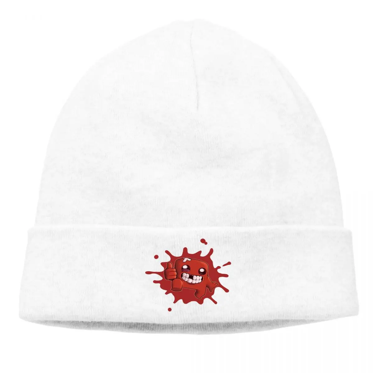 

MEAT BOY Bonnet Homme Fashion Knitted Hat The Binding Of Isaac Skullies Beanies Caps For Men Women Creative Cotton Hats
