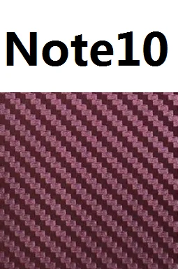 note 10- copper Наклейка для мобильного телефона samsung Galaxy Note 10 Plus Note 9 8 градиентная пленка для samsung S10 Plus S9 аксессуары наклейка EEMIA - Цвет: note 10- copper