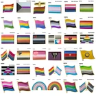 ЛГБТ значок гордости, трансгенный пол, жидкая ароматическая губная помада, паньсекс, бисексуал, асексуал, недвоичная губная помада, лесбийский полиамоу