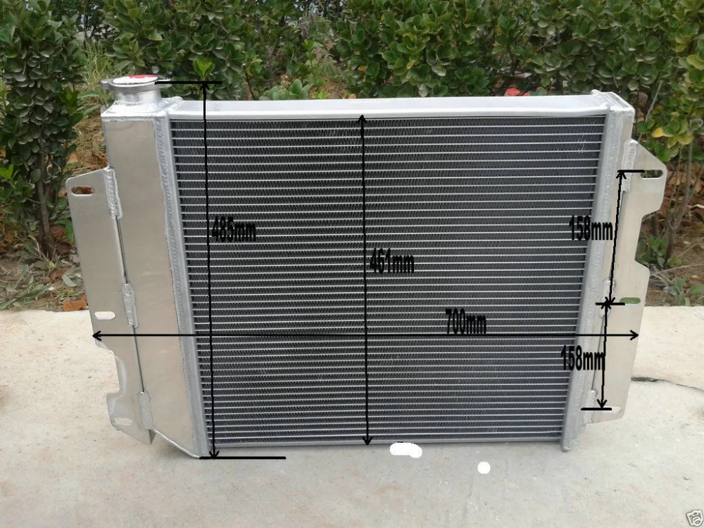 3 ROW 1987-2002 FOR Jeep Wrangler YJ &amp TJ Aluminum Radiator w/ Chevy V8 Engine | Автомобили и мотоциклы