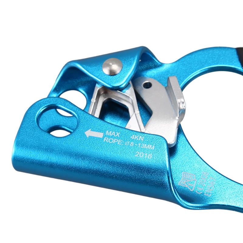 

New Sale Hand Ascender Rock Climbing Tree Arborist Rappelling Gear Equipment for 8-1M Rope 4KN Load