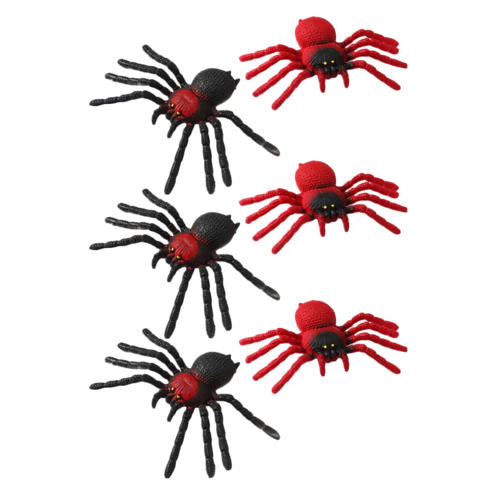 Реалистичная резиновая имитация жуткий паук гаджеты модель паука игрушки