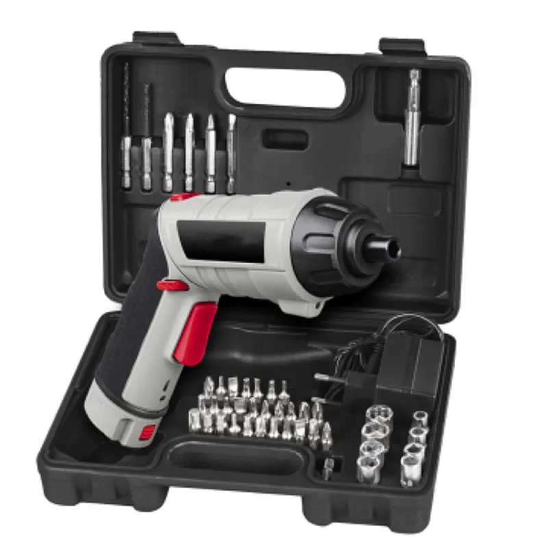 

4.8V Electric Screwdriver 110V~250V Wireless Drill Screwdriver Tools Electric Drill Cordless Battery Hand Drill With Tool Box