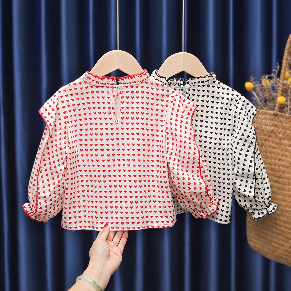 Детская кружевная блузка в клетку с длинным рукавом фонарик | одежда и обувь