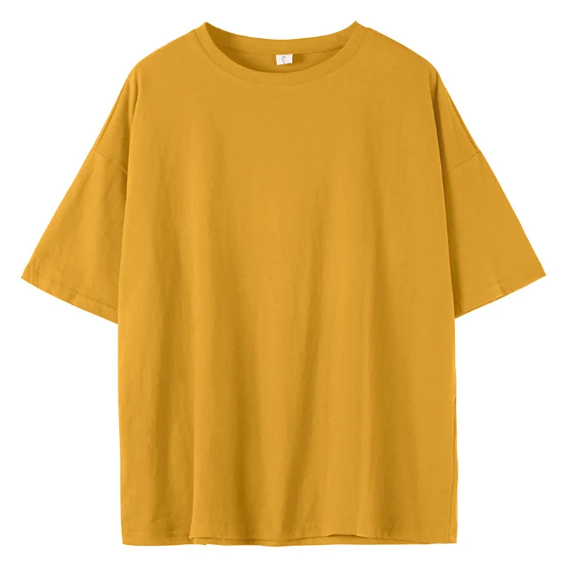 

Casual Summer Loose Solid Sweet Cute Ladies Pink T Shirt Short Sleeve T-shirt Ladies Tops Tees Girls Tshirt Cotton Wholesale Hot