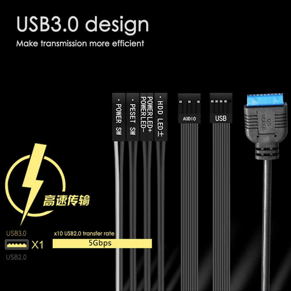 Игровой чехол IXUR Mid Tower MicroATX для ПК панель из закаленного стекла вход/выход