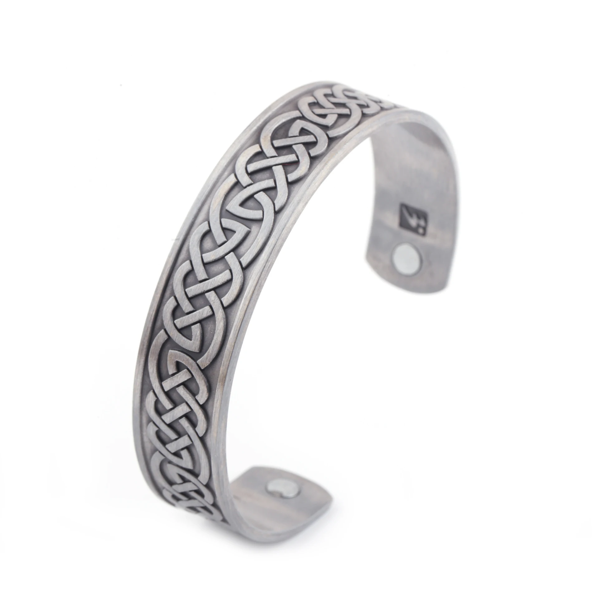 Cazador Магнитный Винтажный Мужской браслет на запястье широкий Открытый заказ