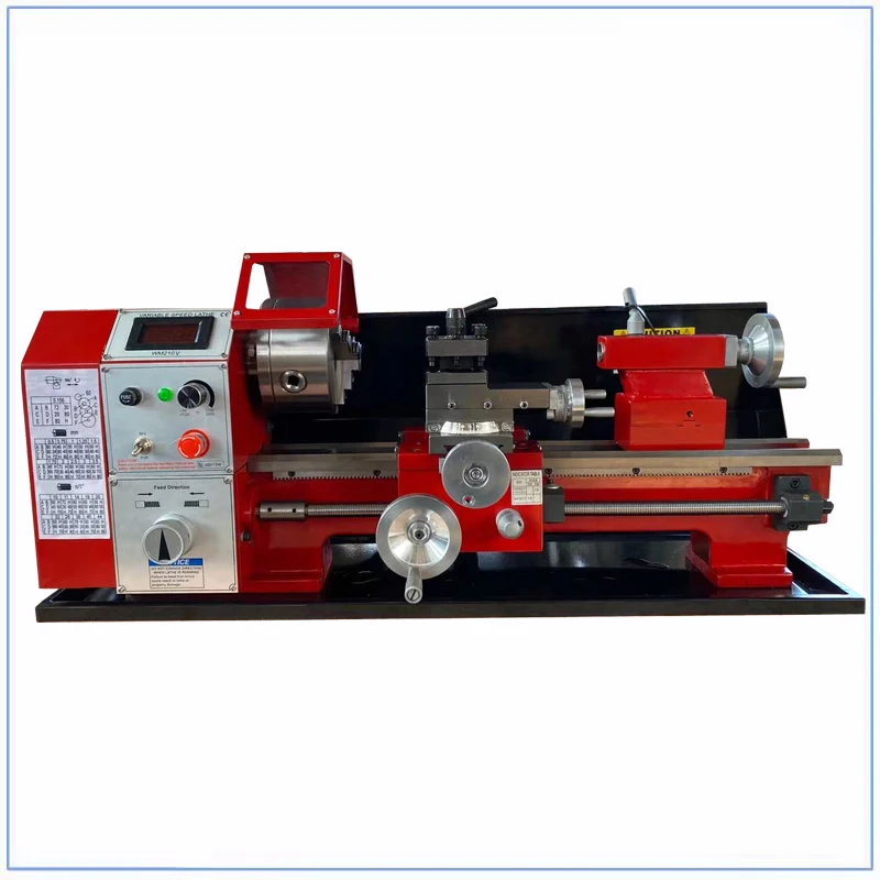 1100W Brushless Motor WM210-G Mini Lathe 38mm Spindle hole Left&ampRight Thread Making Machine | Инструменты