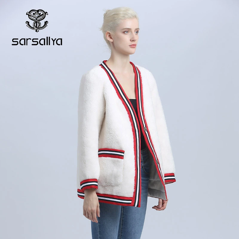 Женская шерстяная куртка Осеннее женское Шерстяное кашемировое пальто