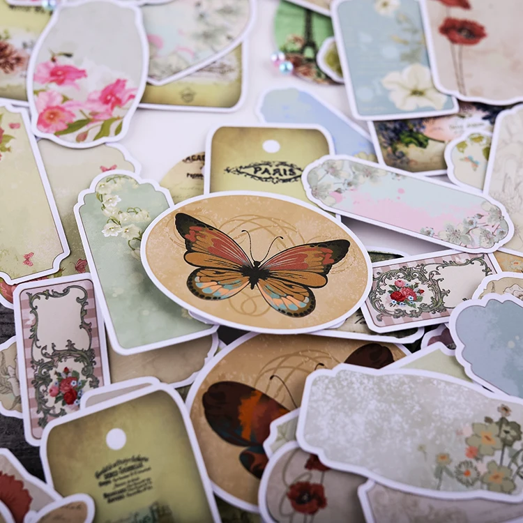 58 шт. Ретро этикетка Стикеры s/Скрапбукинг s/декоративные вам возможность