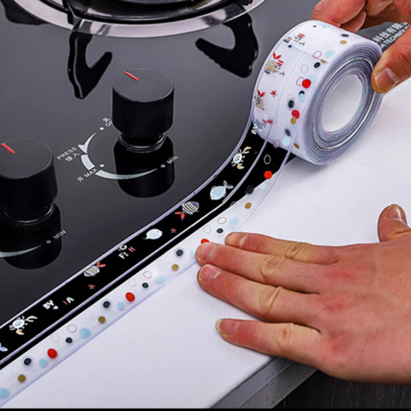 Водонепроницаемый Стикеры Кухня раковина анти пресс форм лента самоклеящаяся