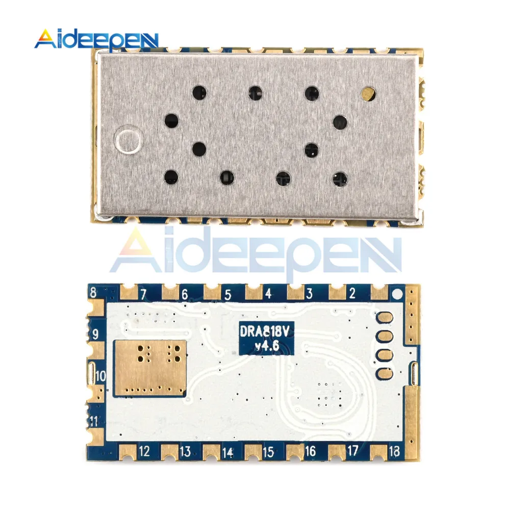 

DRA818V 144MHz 145MHz 146MHz 154MHz 174MHz VHF HAM Radio Module Amateur Radio