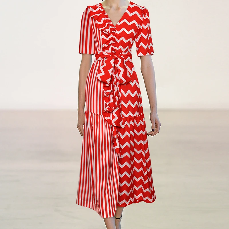 Высокое качество новейшая мода 2019 дизайнерское подиумное Платье женское с