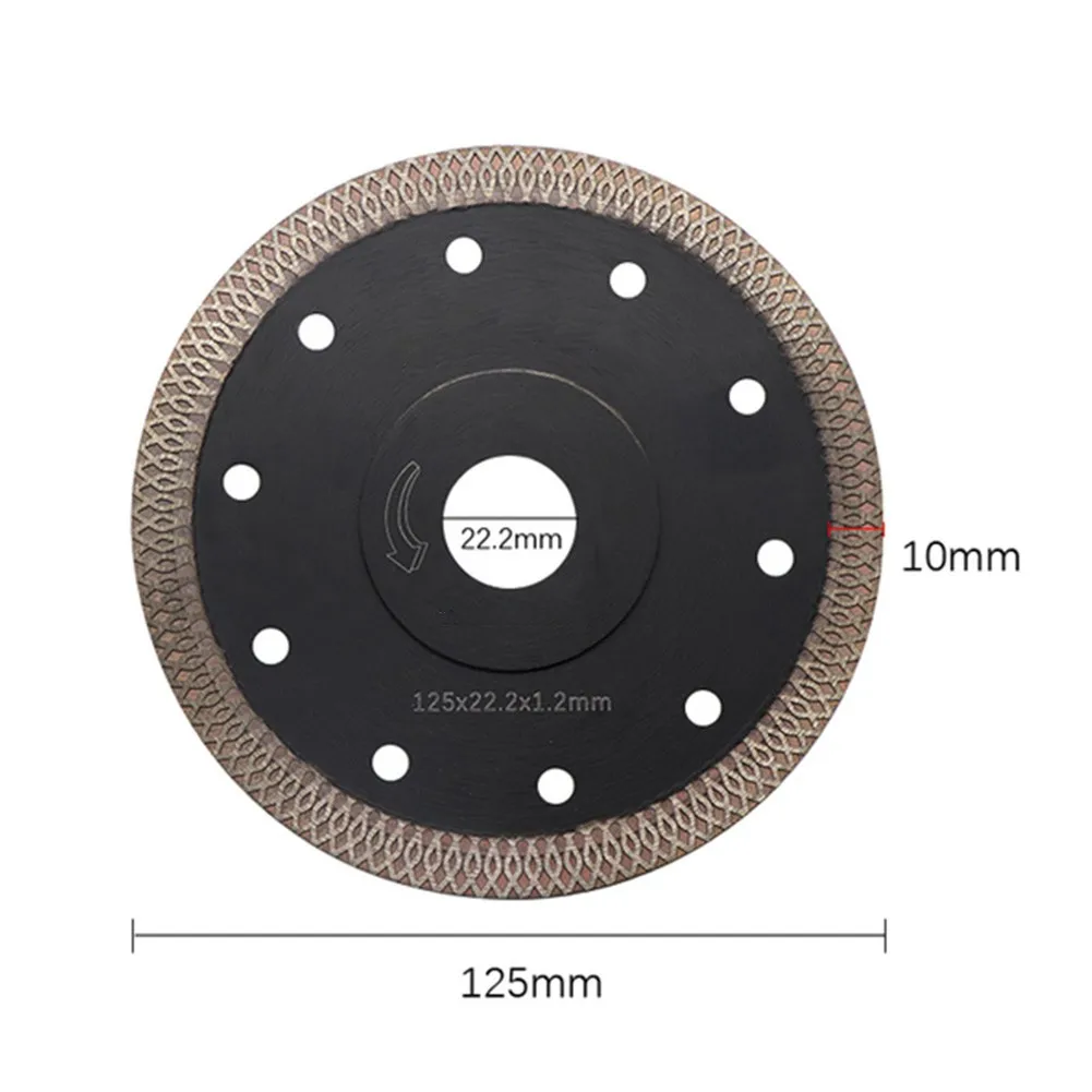 

Saw Blade 10 Mm THIN Edge Cutting Porcelain Ceramic Tile Granite Sandstone Marble Quartz Etc Dry Cutting And Wet Cutting