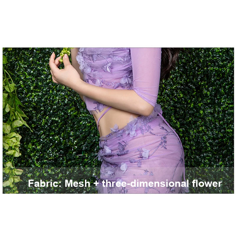 Костюм для танца живота комплект из 2 предметов | Тематическая одежда и униформа