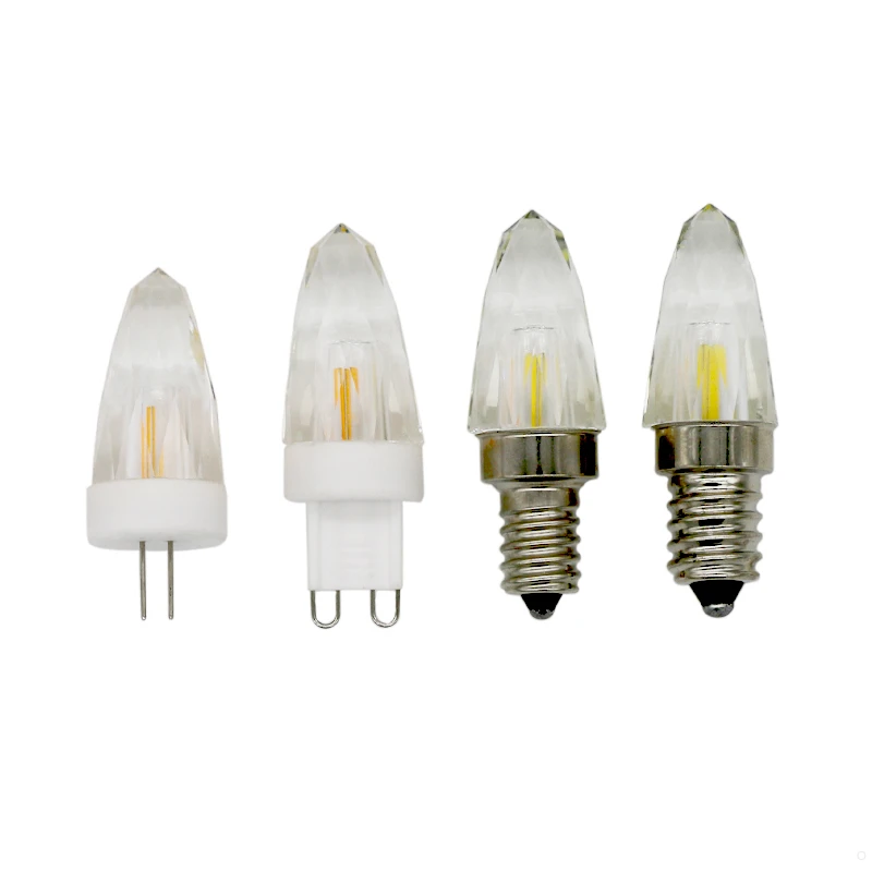 

G4 G9 E12 E14 AC220V AC110V 3 Вт диммируемая Светодиодная лампа в форме кукурузы, лампочки с кристаллами, лампада, Замена 30 Вт, галогенная лампа 5 шт./лот