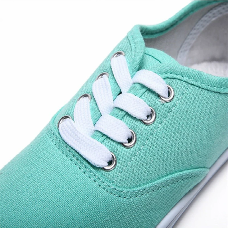 Кеды женские однотонные дышащие холщовые кроссовки плоская подошва