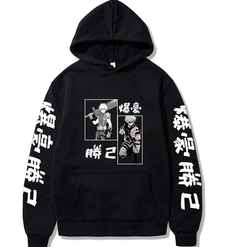 

My Hero Academia Hoodie Fashion Anime Long Sleeve Loose Unisex Clothes