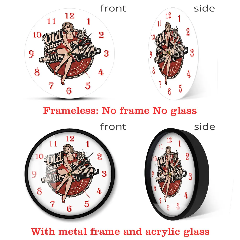 Гаражные персонализированные ретро старошколы ремонт автомобилей сервис