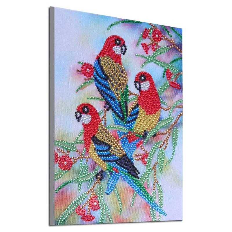 5D алмазная картина особой формы фотографии птиц частично просверленные Стразы