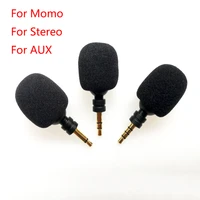 portable 3 5mm jack microphone mini condenser mono stereo 3 5mm aux flexural bendable audio mic for mobile phone pc laptop