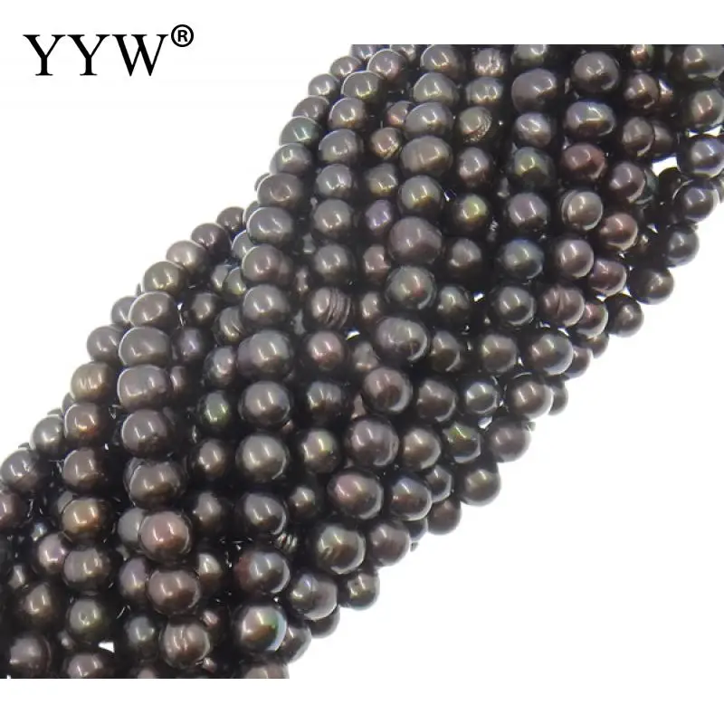 

Dark Purple 10-11mm Cultured Potato Freshwater Pearl Beads Approx 0.8mm Hole 14.5Inch Strand for DIY Bracelet Necklace Jewelry