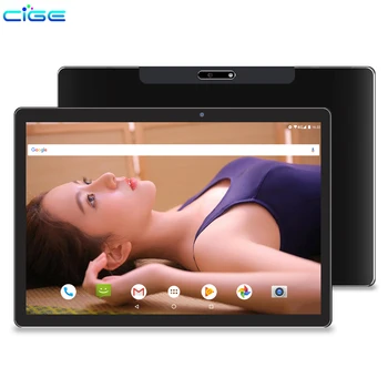 CIGE N9 10.1 Inch Android 8.0 Tablet 10 Core 6GB RAM 64G ROM 4G Dual LTE Network Tablets PC Dual Camera 5G Wifi Tablet PC GPS