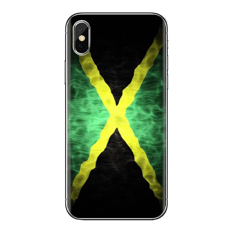 Ретро Национальный флаг Ямайки баннера для samsung Galaxy S2 S3 S4 S5 мини S6 S7 край S8 S9 Plus Note 2