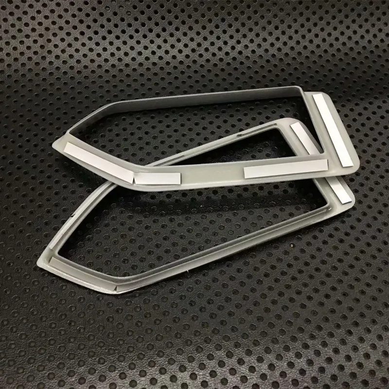 

ABS Matte For Mazda CX-5 CX 5 2017 2018 Car middle air outlet Decoration Cover Trim car sticker Car Accessories Styling 2pcs