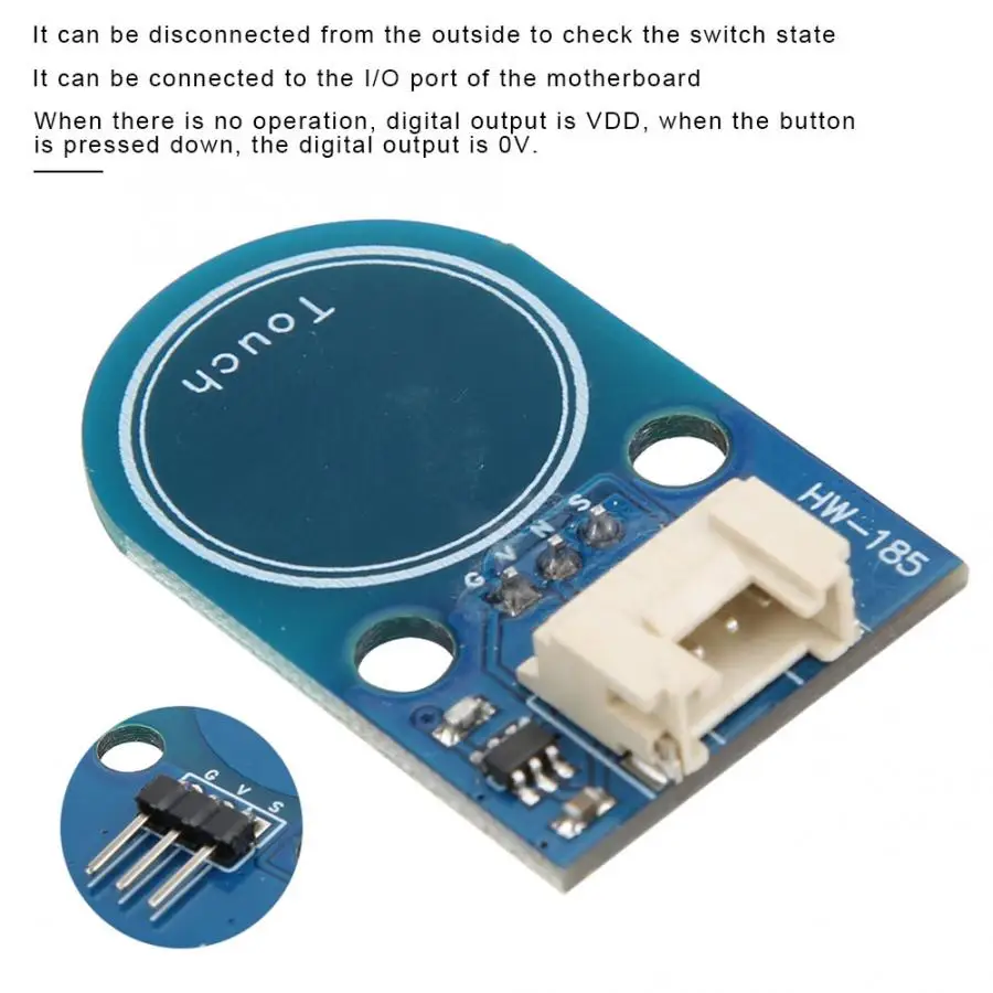5 шт. сенсорный выключатель модуль двусторонний сенсор для 4 Pin/3Pin интерфейс