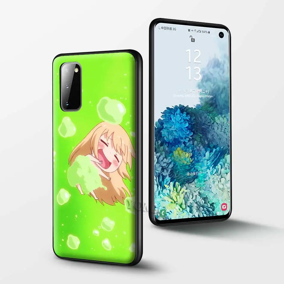 

Himouto Umaru chan Soft Cover Case For Samsung Galaxy S20 FE S21 Note 20 Ultra S10 10 Lite S9 Plus S8 S10e Black Silicone Capa